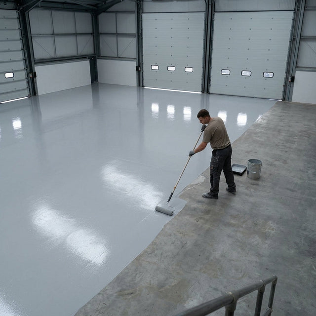 Fast Cure Garage Floor Paint Bundle 1 Coat Primer + 2 Coats Epoxy
